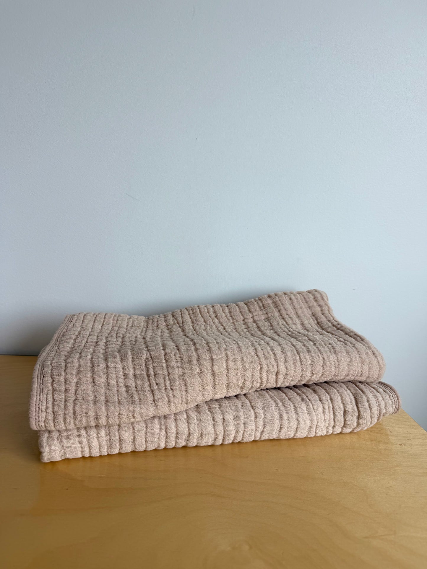 Cotton Tan 2 Baby Towels (No Shipping)
