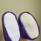 Purple Slippers / 6-12m