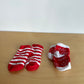 Christmas Red Socks (2) / 3-6m?