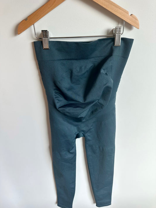 Dark Teal Maternity Leggings / S