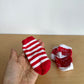 Christmas Red Socks (2) / 3-6m?