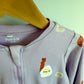 Organic Cotton Eggs + Bacon Sleeper / 24m
