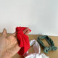 Red, White, Green Bow Headbands / 0-12m?