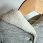 Gap Grey Thick Knit Bear Hoodie / 12-18m