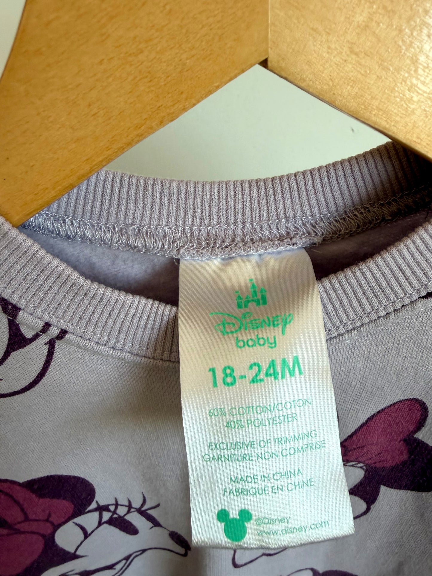 Minnie Crewneck / 18-24m