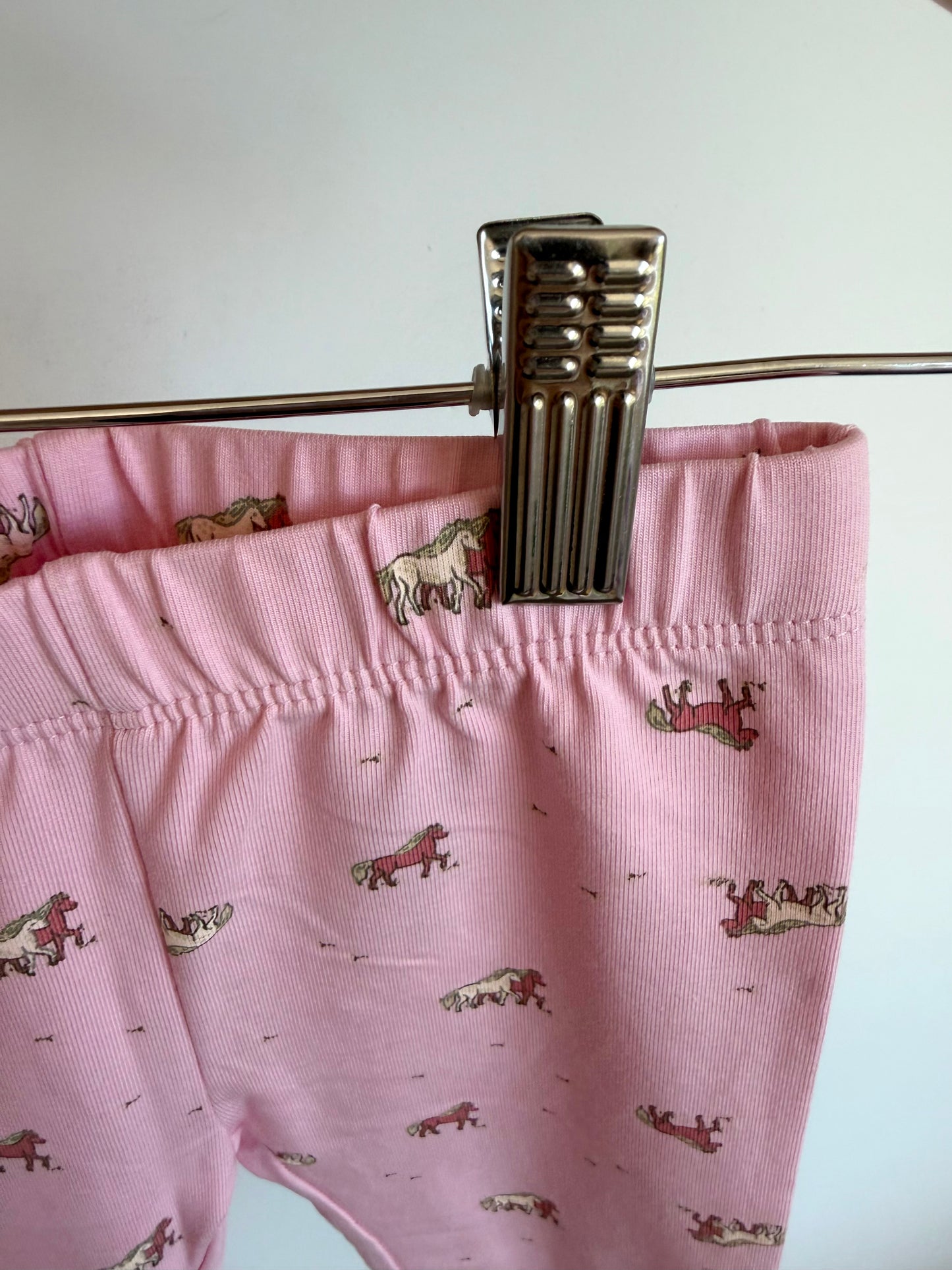Pink Horse Leggings (With Tags) / 2T