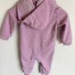 Lilac Dotted Jumpsuit / 12m