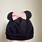 Black Mickey Toque / 2-4m