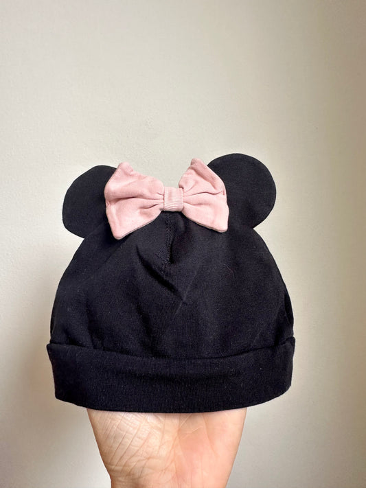 Black Mickey Toque / 2-4m