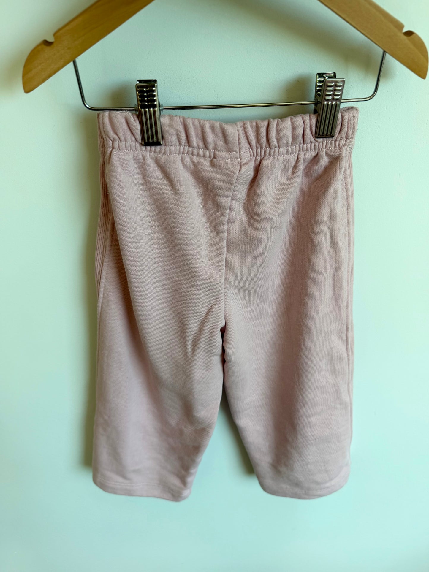 Zara Pink Wide Leg Teddy Pants / 2T