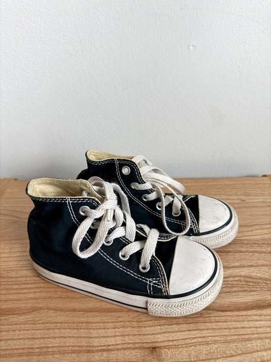 Converse Lace High Top Shoes / 8 Toddler
