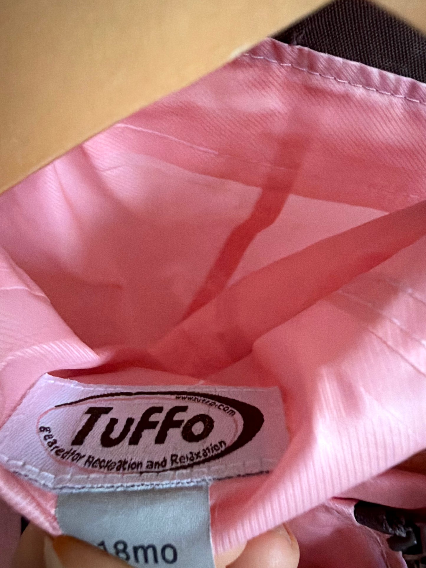 Tuffo Pink Splash Suit / 18m