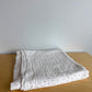 White Dot Cotton Receiving Blanket