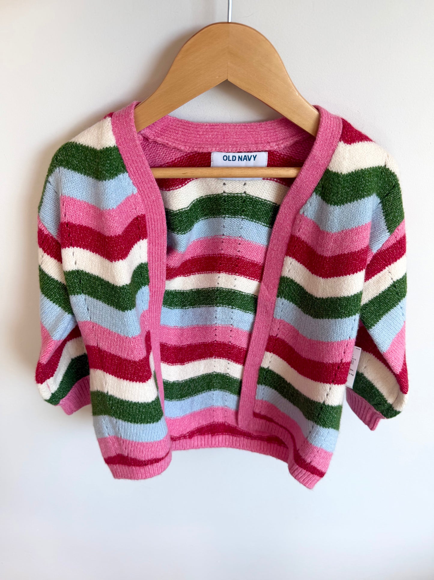 Striped Cardigan (With Tags) / 2T