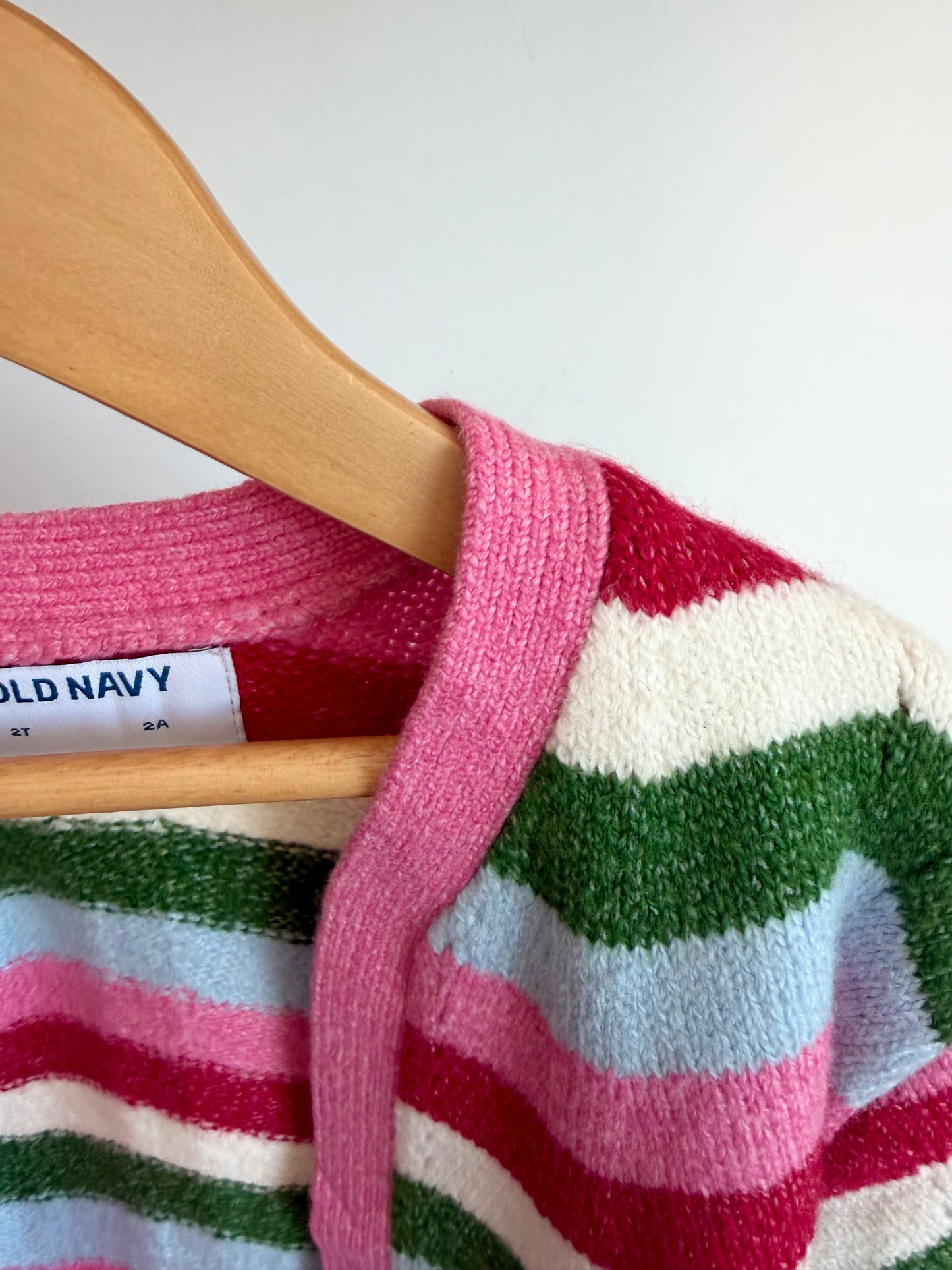 Striped Cardigan (With Tags) / 2T