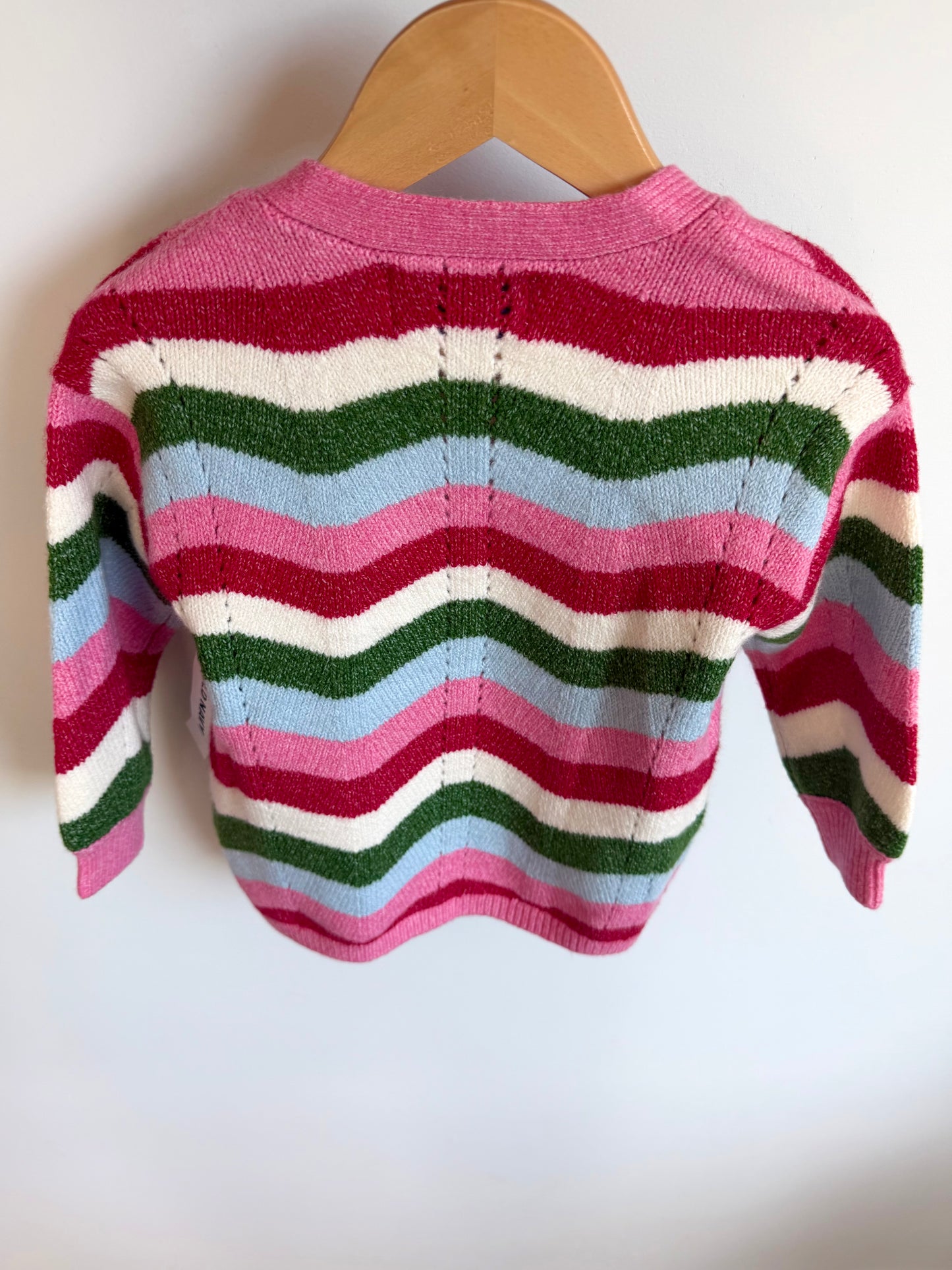 Striped Cardigan (With Tags) / 2T