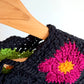 Black Floral Cardigan / 3-4T