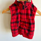 Red Checkered Vest / 12m