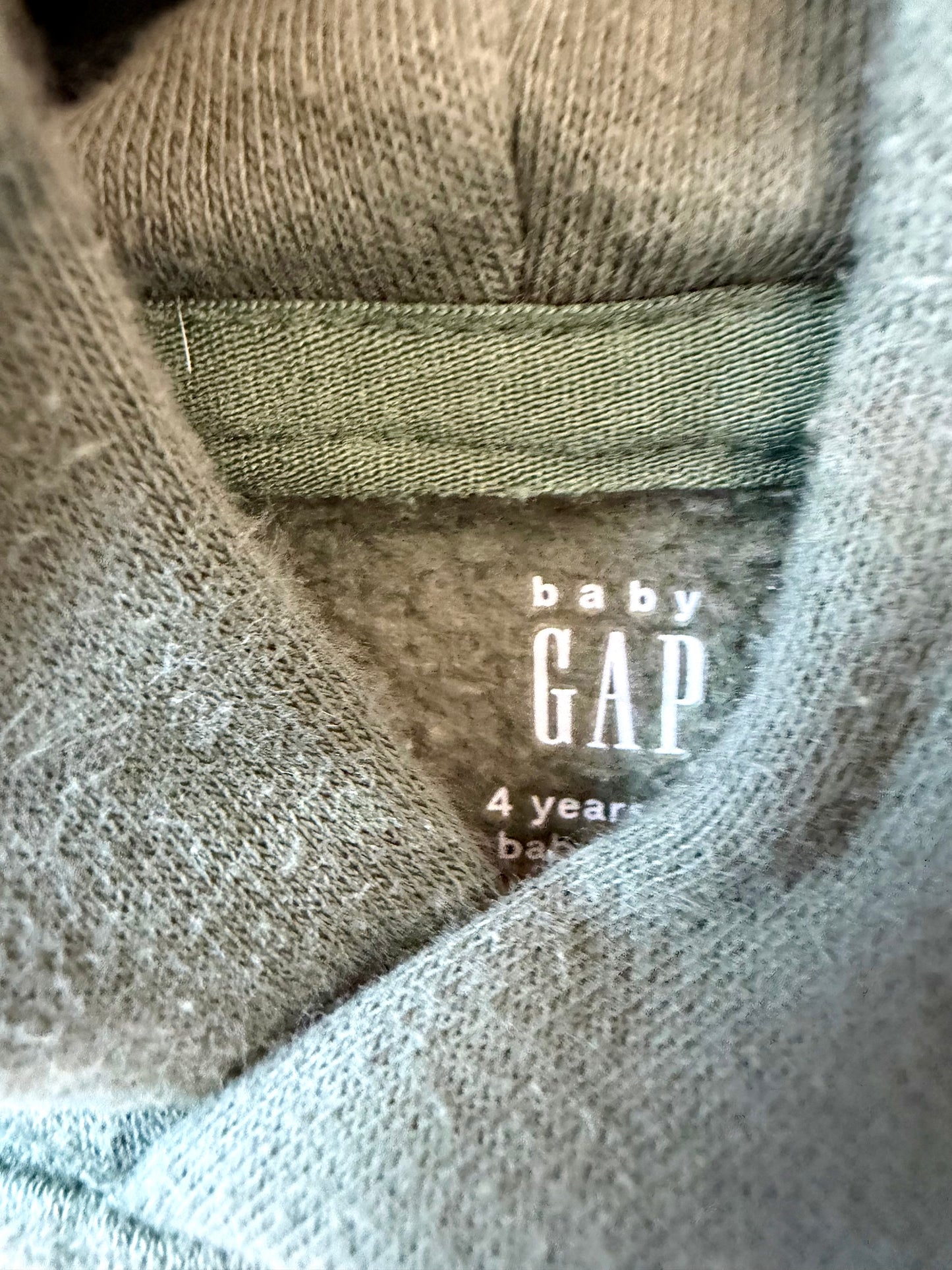 Gap Olive Hoodie / 3-4T