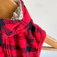 Red Checkered Vest / 12m