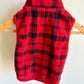 Red Checkered Vest / 12m