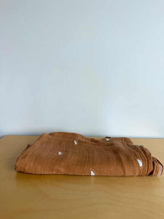 Organic Cotton Sun Receiving Blanket