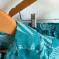 Teal Palm Button Up + Shorts Set / 4T