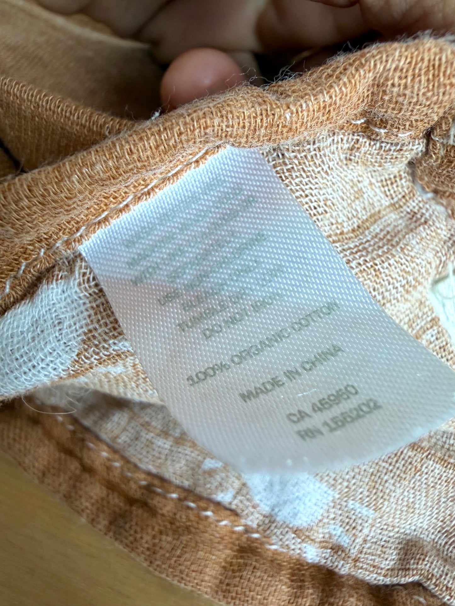 Organic Cotton Sun Receiving Blanket