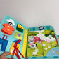 Busy Book Turquoise  (No Shipping)