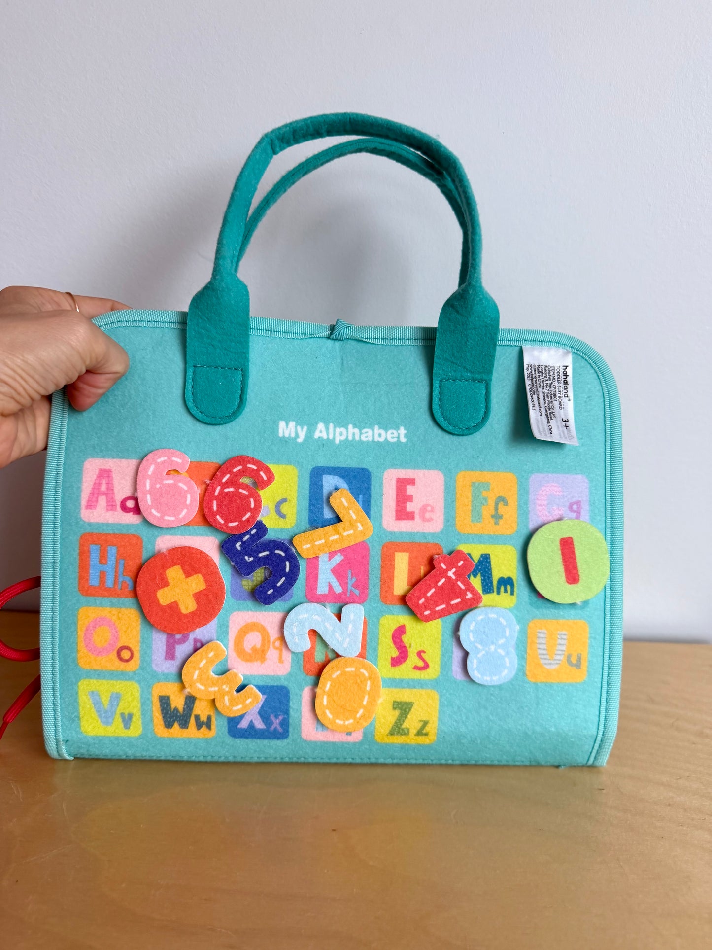 Busy Book Turquoise  (No Shipping)