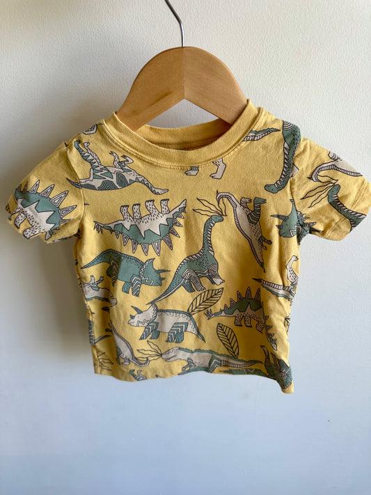 Yellow Dino T-Shirt / 18m