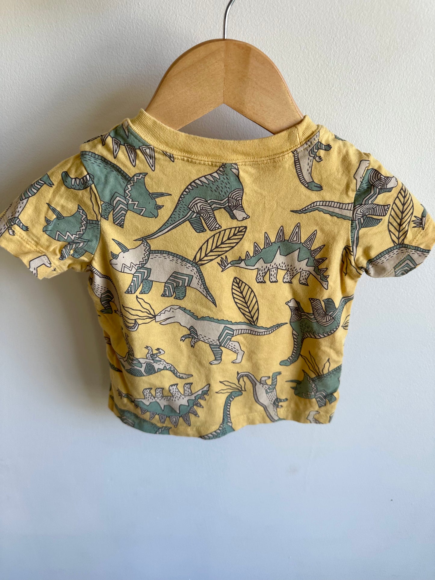 Yellow Dino T-Shirt / 18m