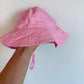 Pink Strap Sun Hat / 3-9m?