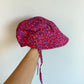 H&M Flower Red + Purple Hat / 6-9m