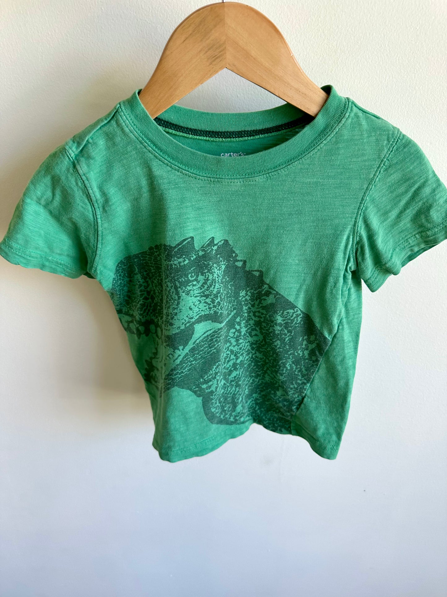 Green Dino T-Shirt / 2T