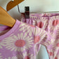 Flower Pattern T-Shirt PJ Set / 2-3T