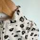 Floral Cream Zipper Sweater / 12m