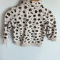Floral Cream Zipper Sweater / 12m