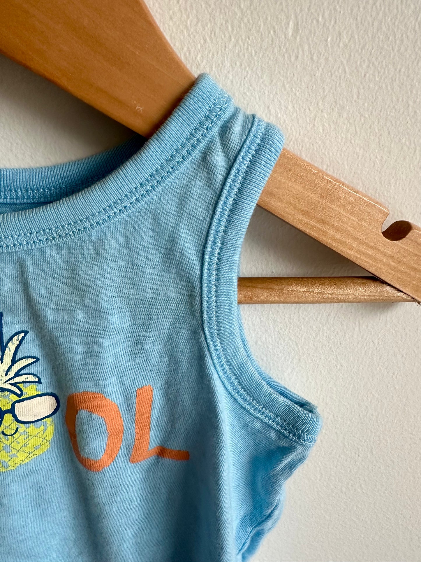 Cool Blue Tank / 6-12m