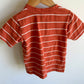 Orange Striped T-Shirt / 2T