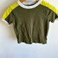 Green with Yellow Shoulders T-Shirt / 2T