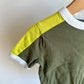 Green with Yellow Shoulders T-Shirt / 2T