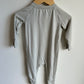 LouLou Lollipop Grey Jumpsuit or Sleeper / 6-12m