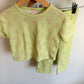 Butterfly Electric Yellow Top + Pants Set / 2T