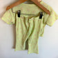 Butterfly Electric Yellow Top + Pants Set / 2T