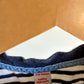 Navy Striped Top Button T-Shirt / 2T
