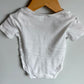 White Simple Bodysuit / 18-24m