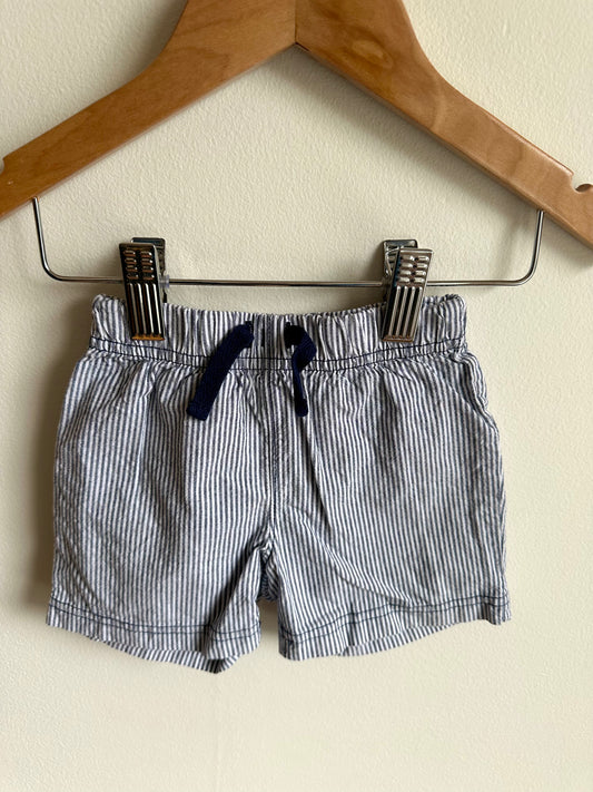 Pin Stripe Drawstring Shorts / 12m