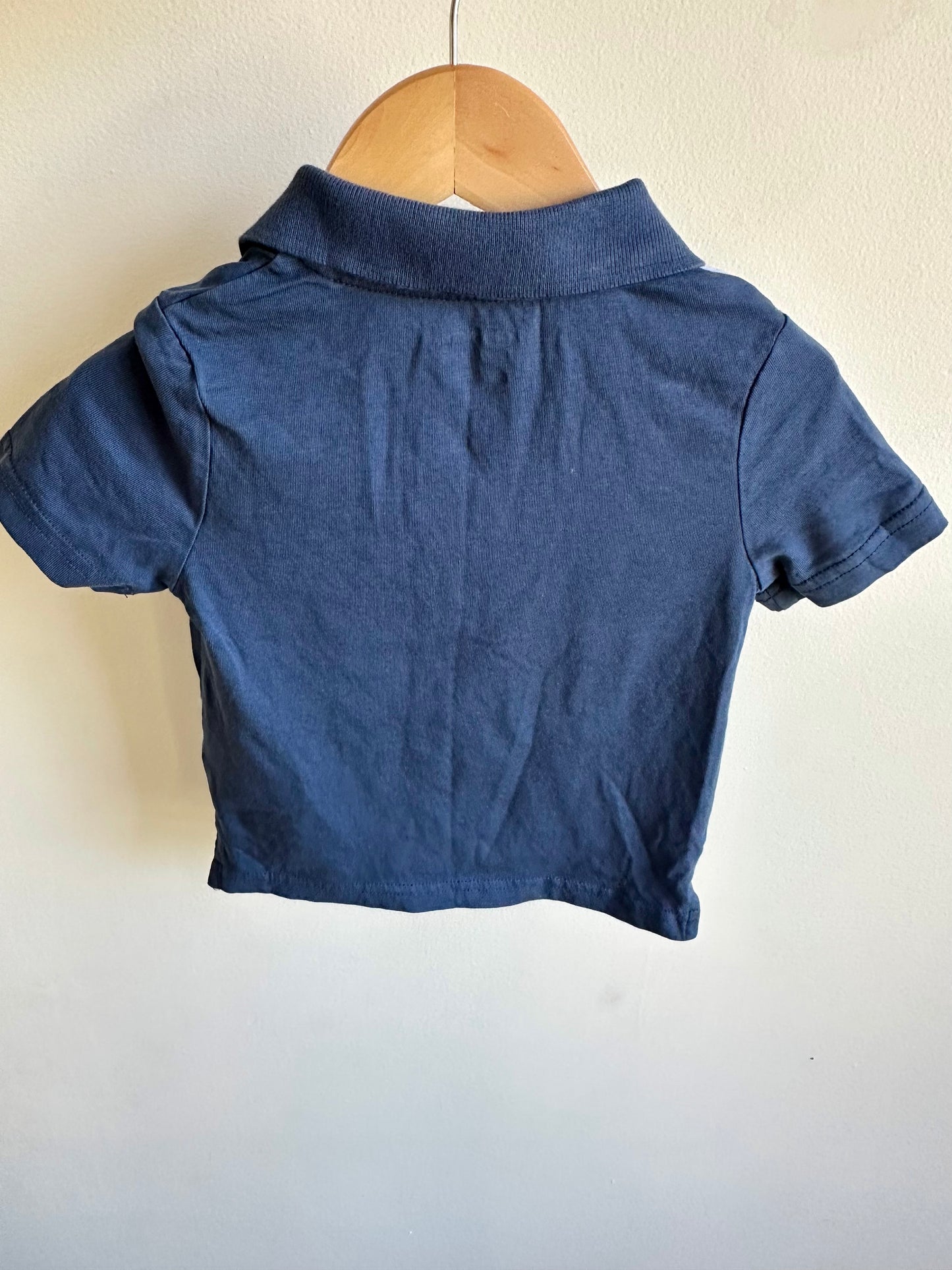 Golf Blue Colored Block T-Shirt / 2T