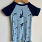 Kyte Shark Romper (PLAY) / 18-24m